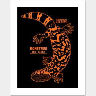 Gila Monster Posters and Art